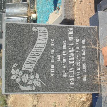 GROBBELAAR Cornelia Johanna Dorethea 1903-1976