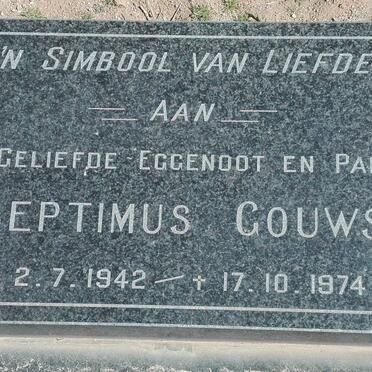 GOUWS Septimus 1942-1974