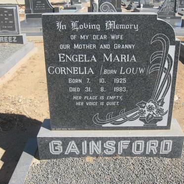 GAINSFORD Engela Maria Cornelia nee LOUW 1925-1983