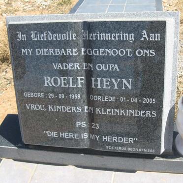 HEYN Roelf 1959-2005