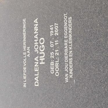 HUGO Dalena Johanna 1941-2007
