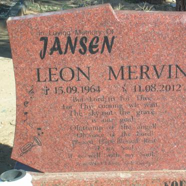 JANSEN Leon Mervin 1964-2012