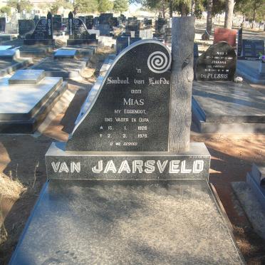 JAARSVELD Mias, van 1926-1978