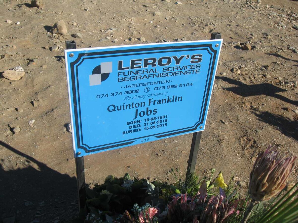 JOBS Quinton Franklin 1991-2018