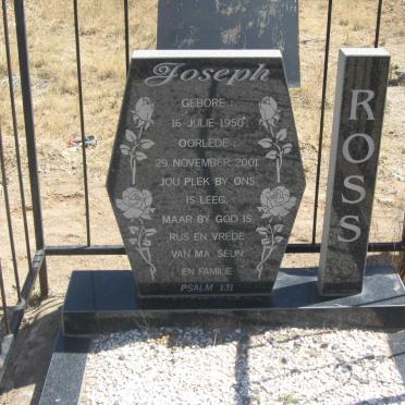 ROSS Joseph 1950-2001