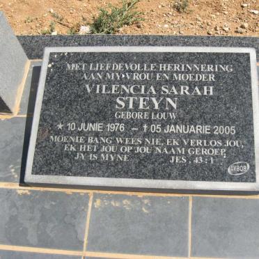 STEYN Vilencia Sarah nee LOUW 1976-2005