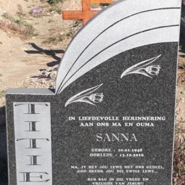 TITIES Sanna 1948-2016