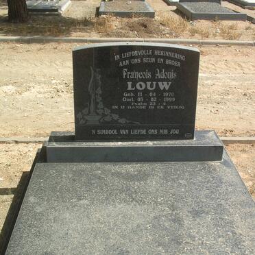 LOUW Francois Adonis 1970-1999