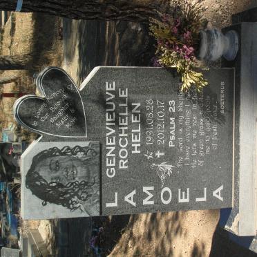 LAMOELA Genevieuve Rochelle Helen 1991-2012