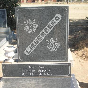 LIEBENBERG Hendrik Schalk 1890-1971