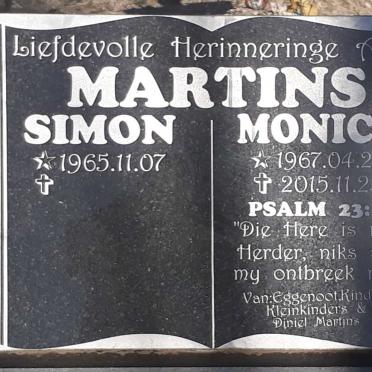 MARTINS Simon 1965- &amp; Monica 1967-2015