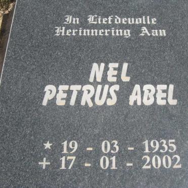 NEL Petrus Abel 1935-2002
