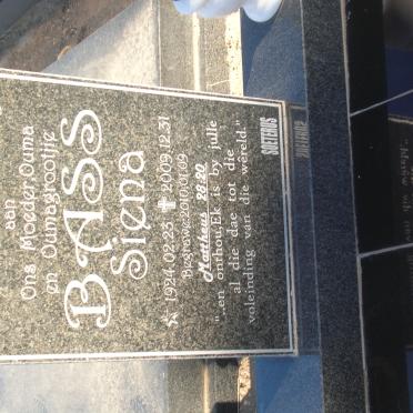 BASS Siena 1924-2009