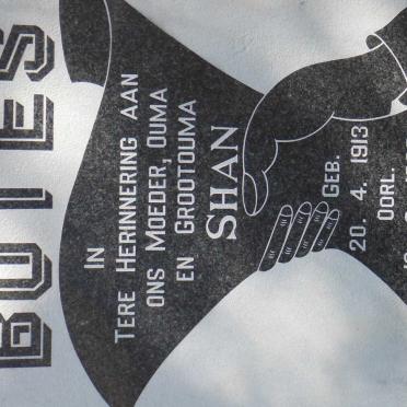 BOTES Shan 1913-1982