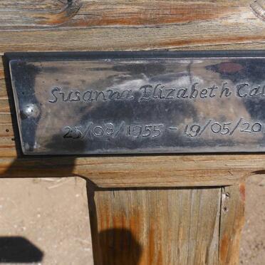 CALITZ Susanna Elizabeth 1955-2015