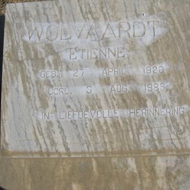 WOLVAARDT Etienne 1920-1985