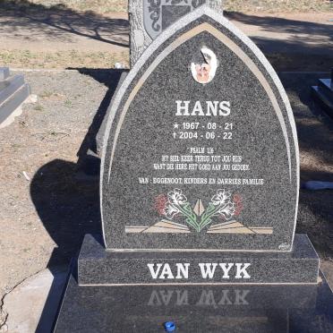 WYK Hans, van 1967-2004