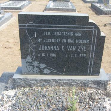 ZYL Johanna C., van 1916-1969