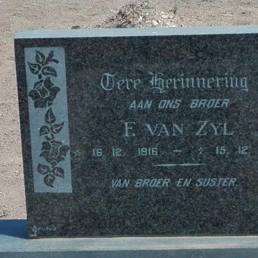 ZYL F., van 1916-1973