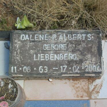 ALBERTS Dalene P. nee LIEBENBERG 1963-2004
