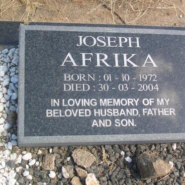 AFRIKA Joseph 1972-2004