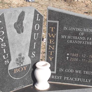 ALOYSIUS Louis 1945-2006