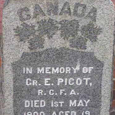 PICOT E. -1900
