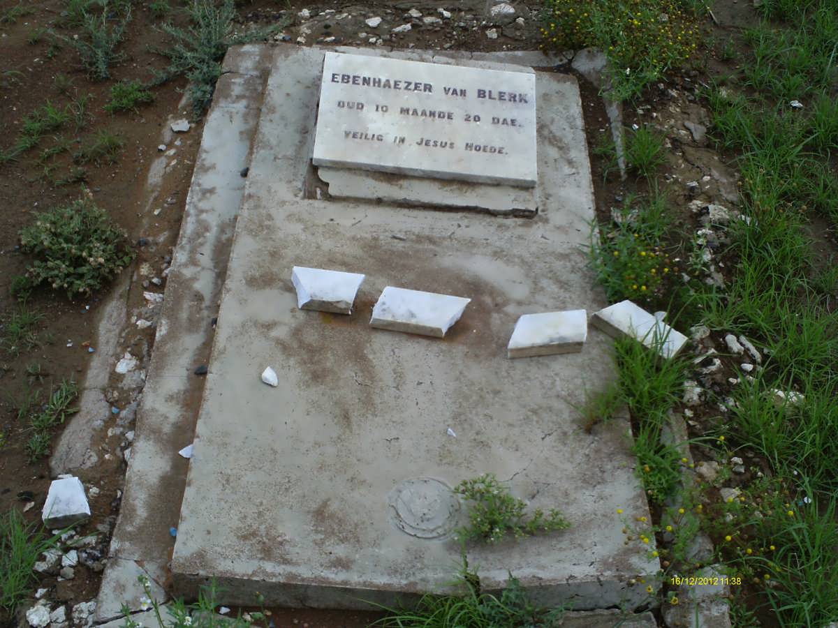 BLERK Ebenhaezer, van