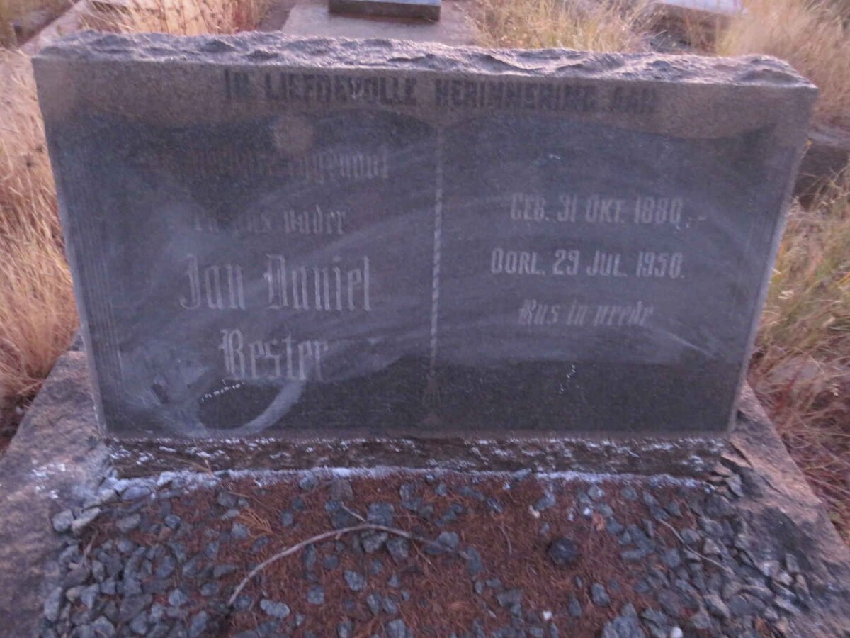 BESTER Jan Daniel 1880-1950