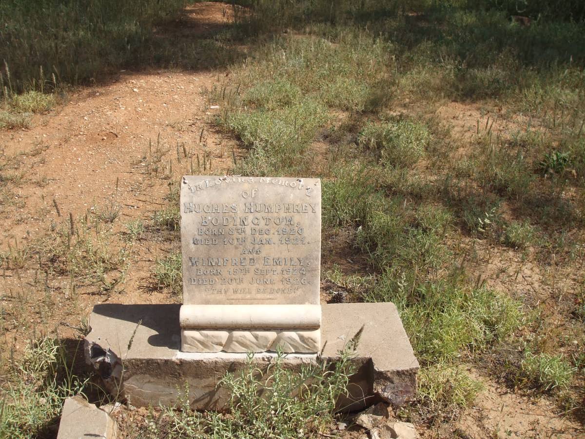 BODINGTON Hughes Humphrey 1920-1921 :: BODINGTON Winifred Emily 1924-1926