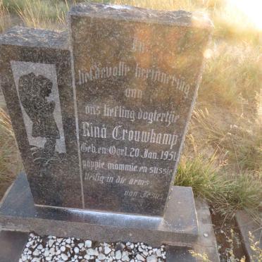CROUWKAMP Rina 1951-1951