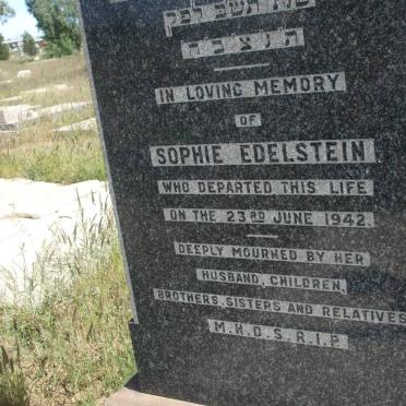 EDELSTEIN Sophie -1942