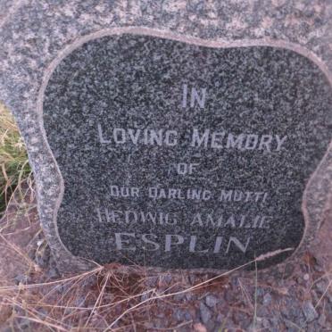 ESPLIN Hedwig Amalie