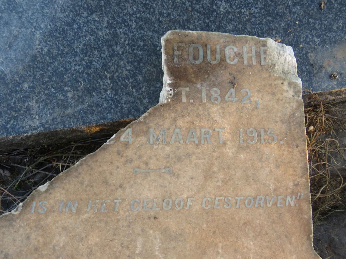 FOUCHE ? 1842-1915