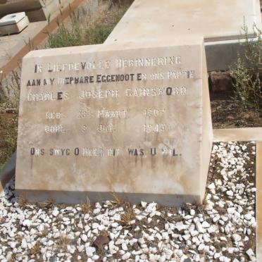 GAINSFORD Charles Joseph 1907-1945