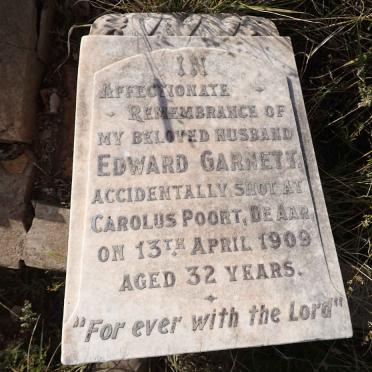 GARNETT Edward -1909