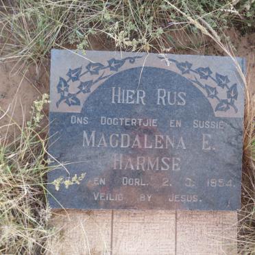 HARMSE Magdalena E. 1954-1954