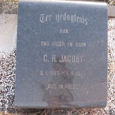 JACOBY C.H. 1885-1955