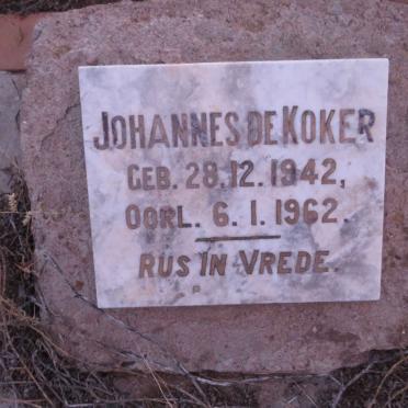KOKER Johannes, de 1942-1962