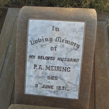MEIRING P.A. -1931