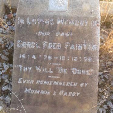 PAINTER Errol Fred 1938-1938