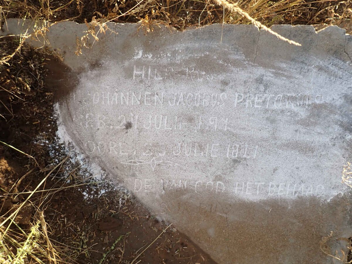 PRETORIUS Johannen Jacobus 