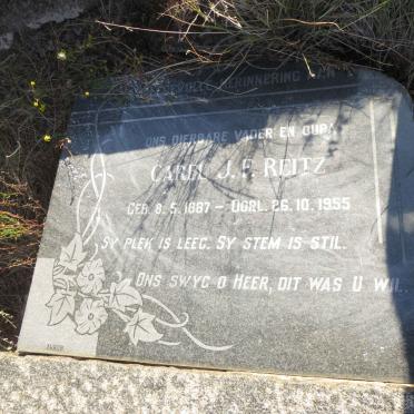 REITZ Carel J.F. 1887-1955