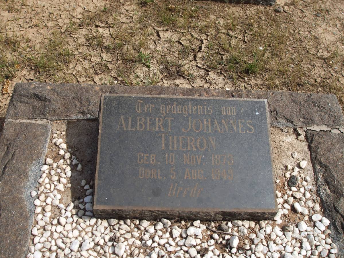 THERON Albert Johannes 1873-1949