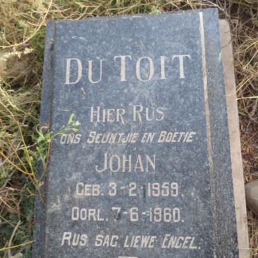 TOIT Johan, du 1959-1960