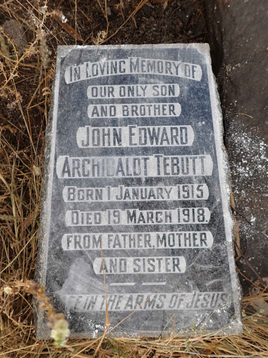 TEBUTT John Edward Archibald 1915-1918