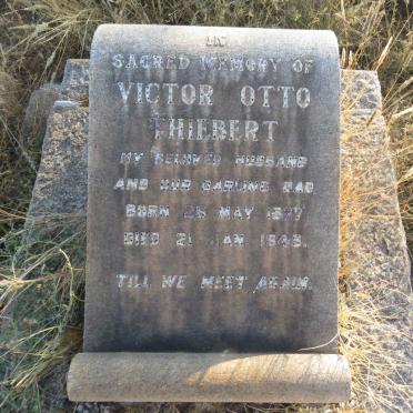 THIEBERT Victor Otto 1877-1945