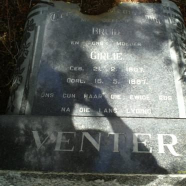 VENTER Girlie 1907-1987