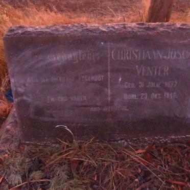 VENTER Christiaan Josua 1877-1946
