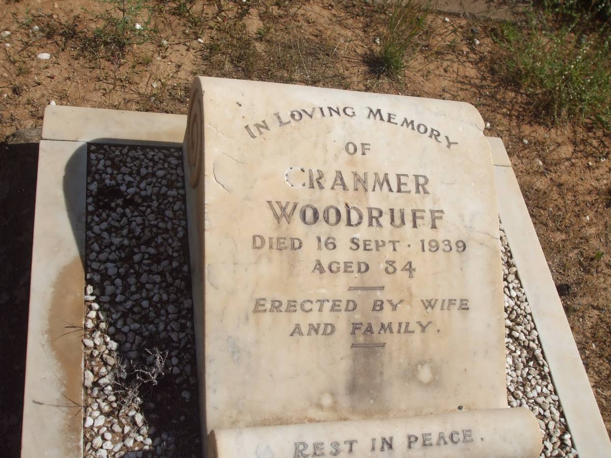 WOODRUFF Cranmer -1939